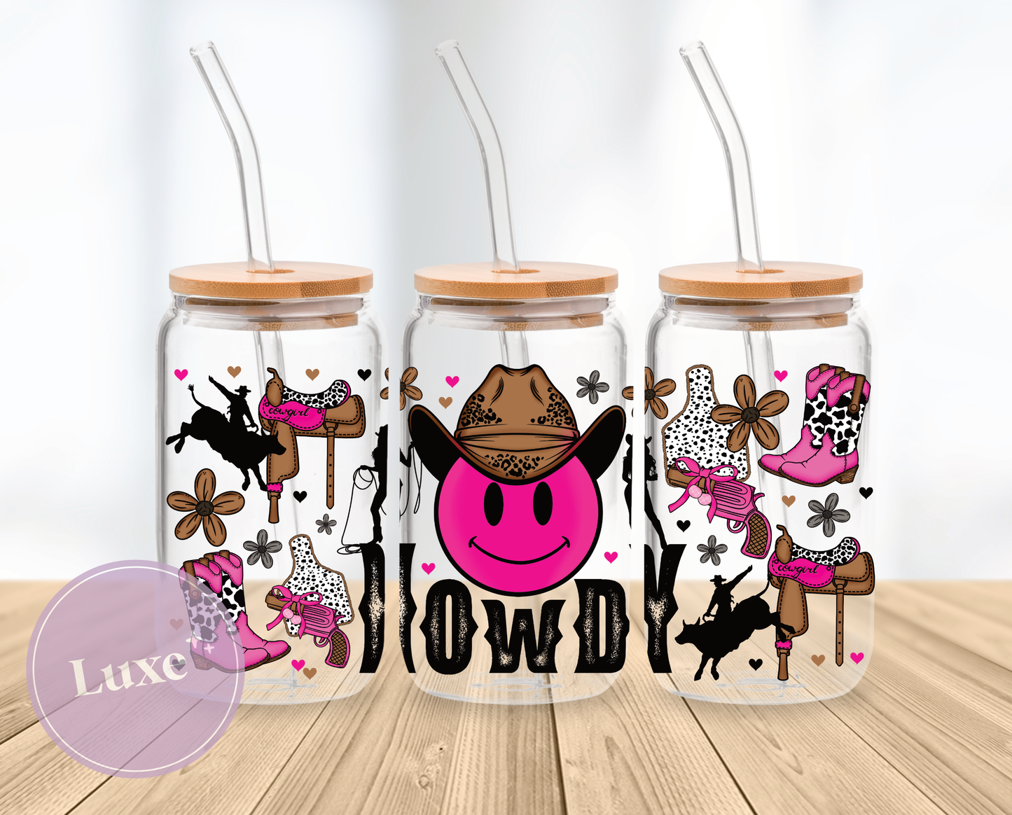 16oz Wrap #773 - Howdy