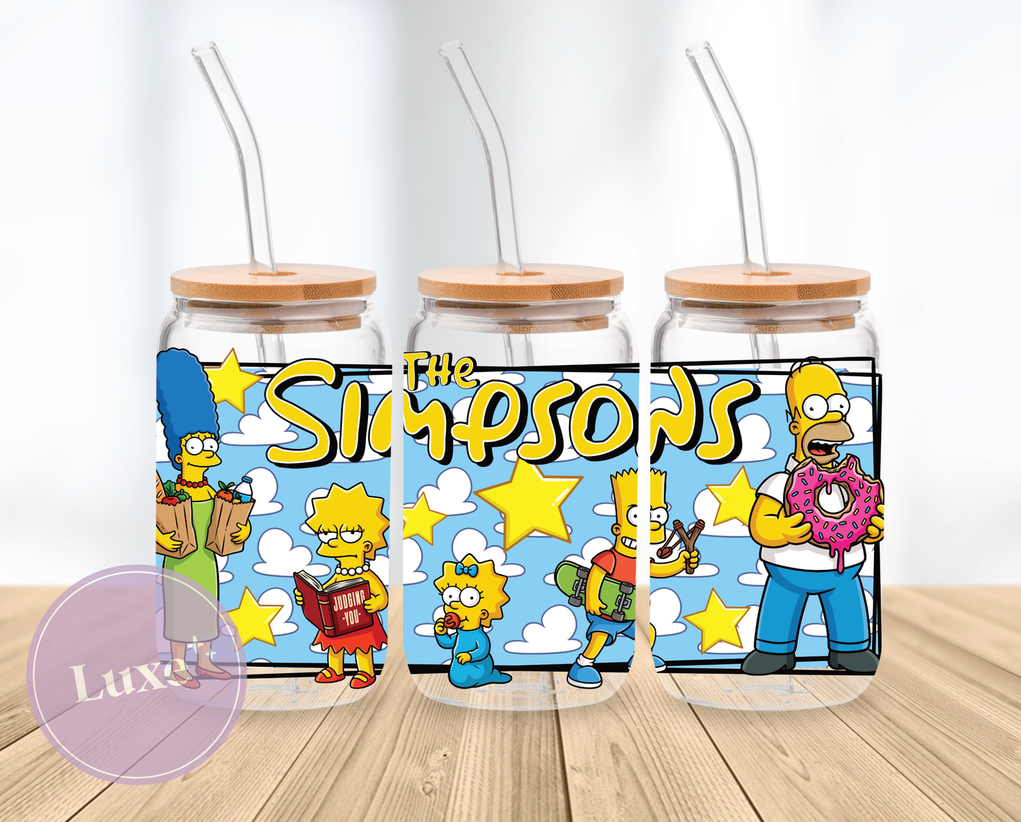 16oz Wrap #800 - The Simpsons