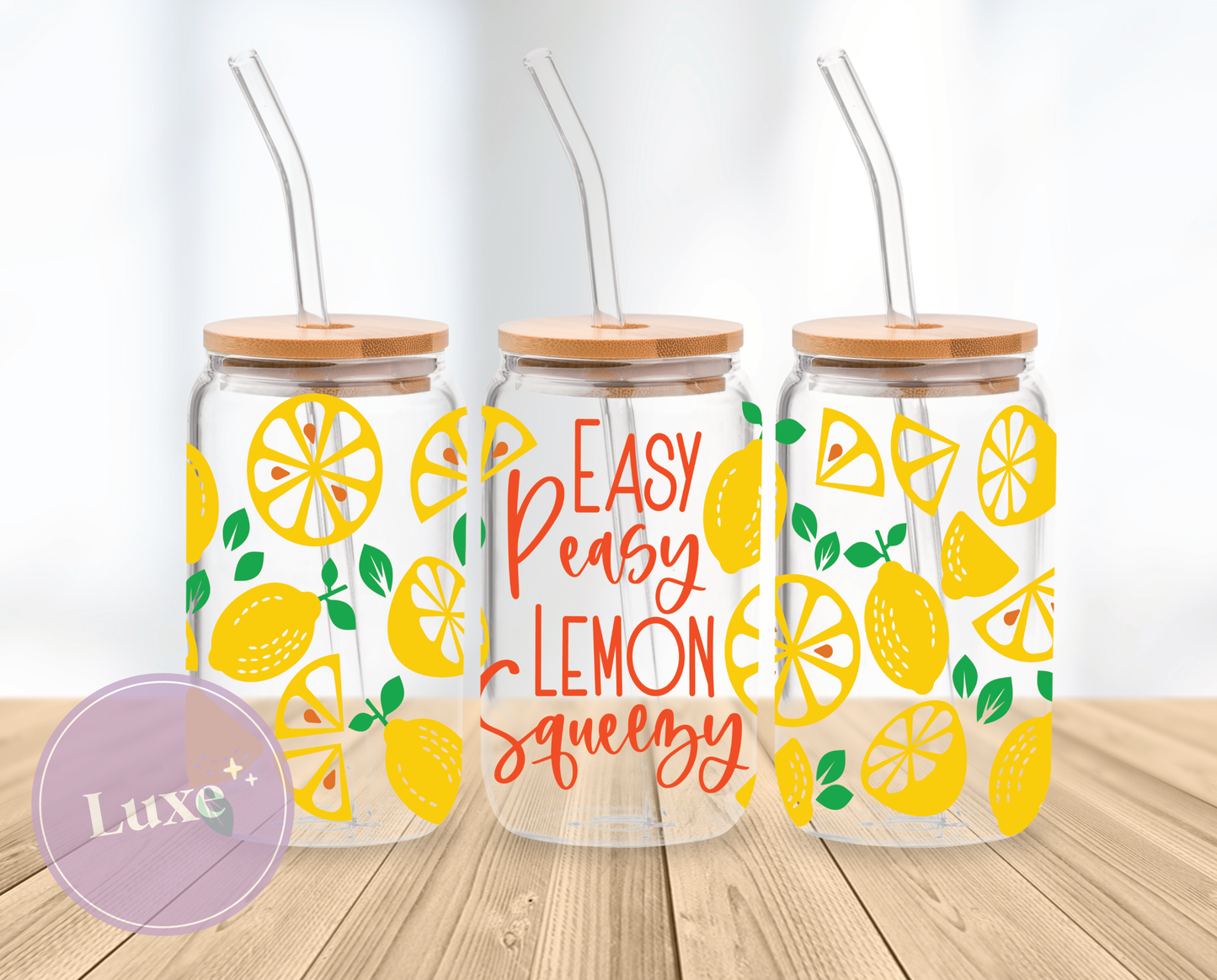 16oz Wrap #157 - Easy Peasy Lemon Squeezy