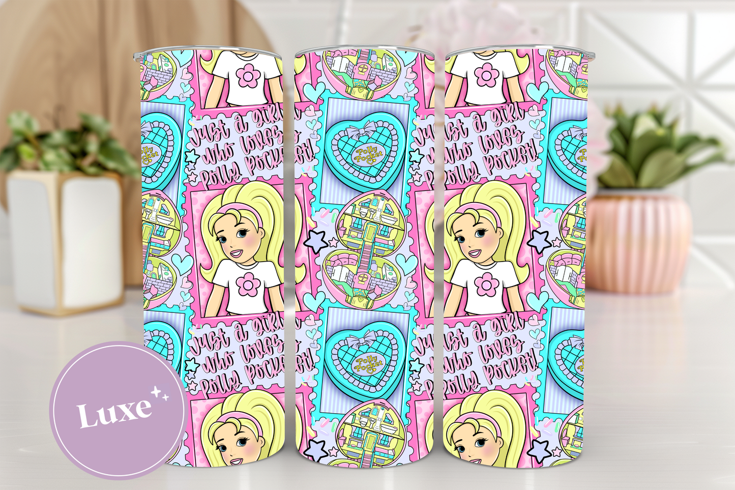 20oz Tumbler Print #302 - Polly Pocket
