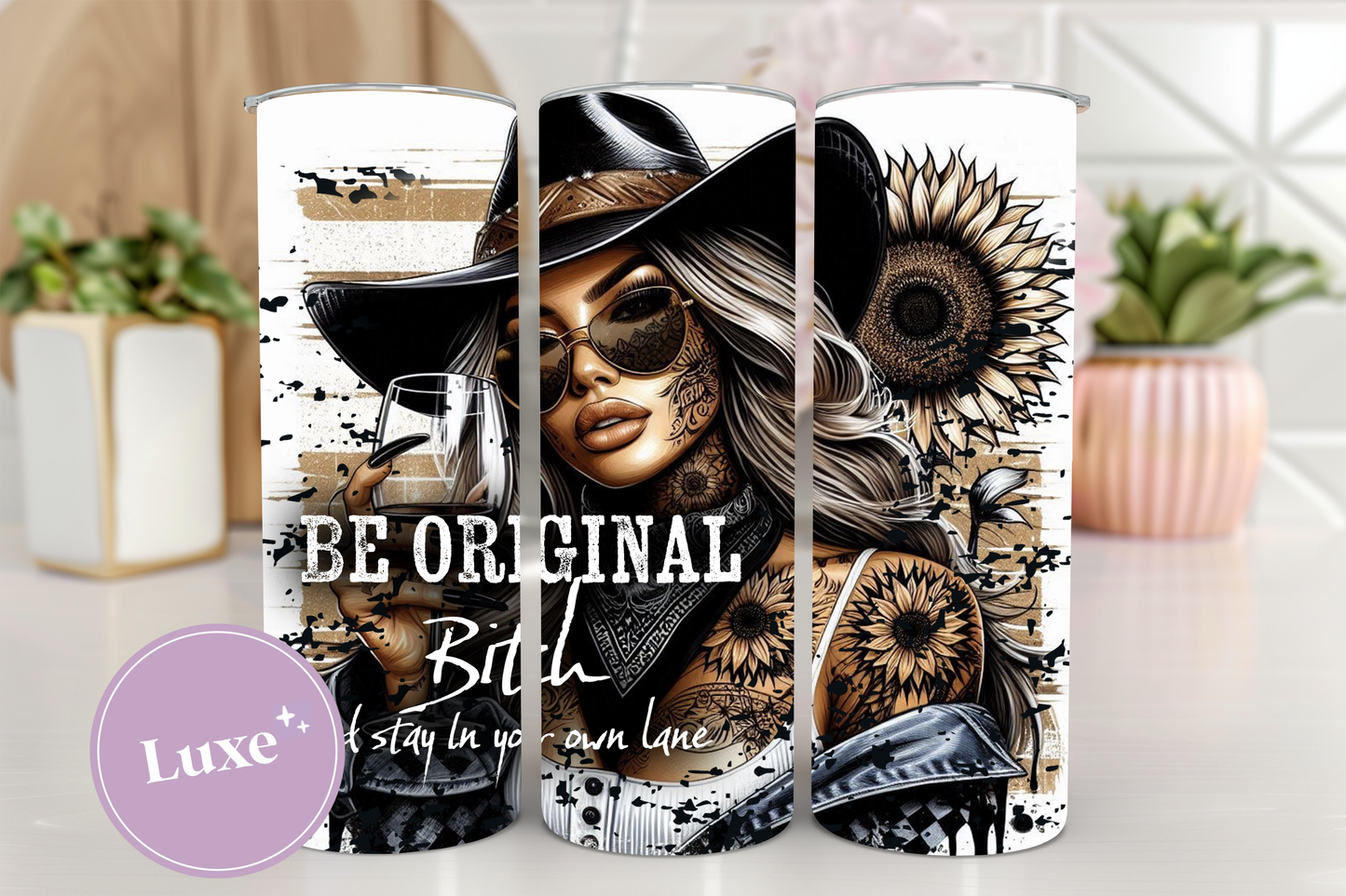 20oz Tumbler Print #323 - Be Original