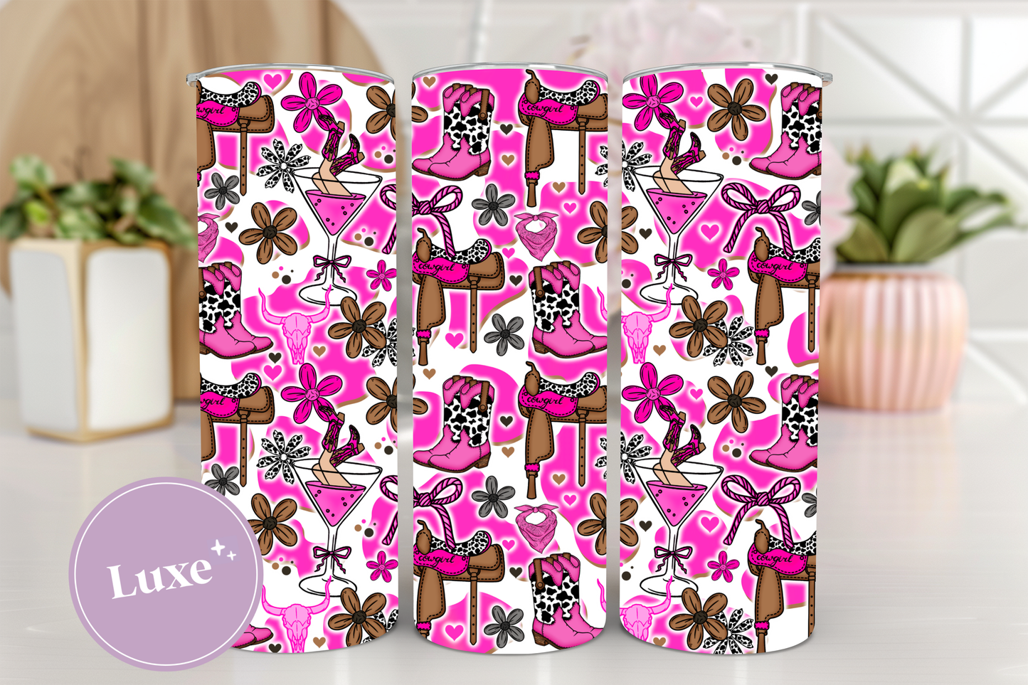 20oz Tumbler Print #333 - Boots