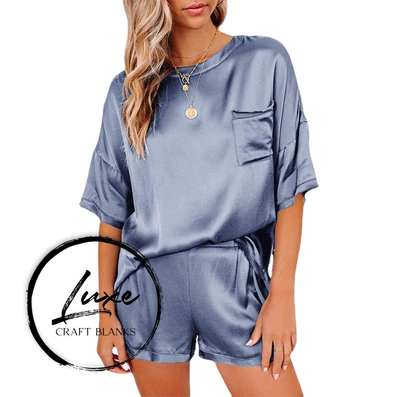 Oversized Satin Pyjamas