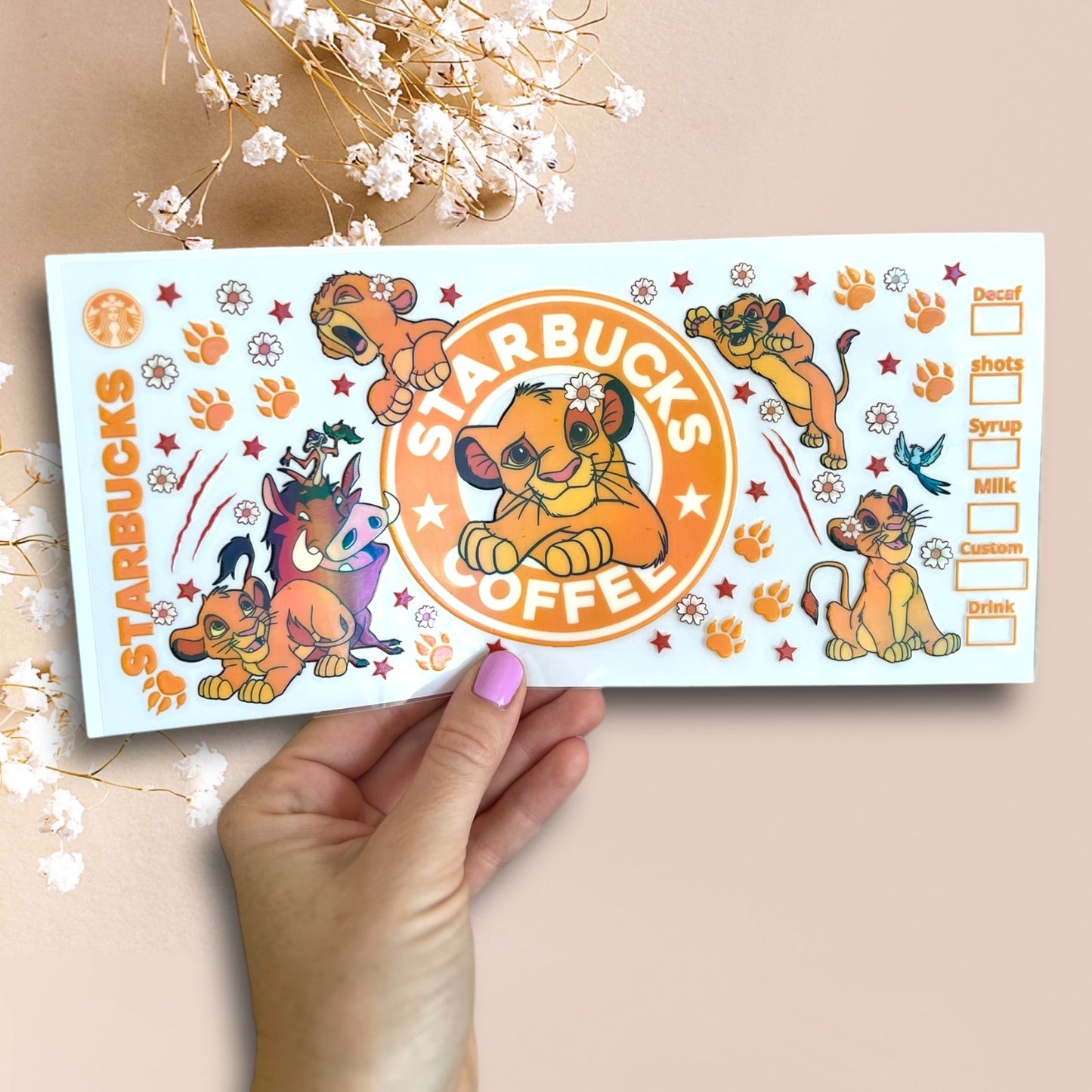 16oz Wrap Holographic #277