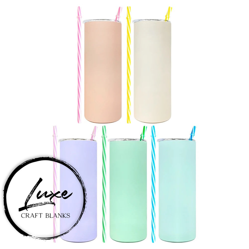 Matte Colour Sublimation Tumblers
