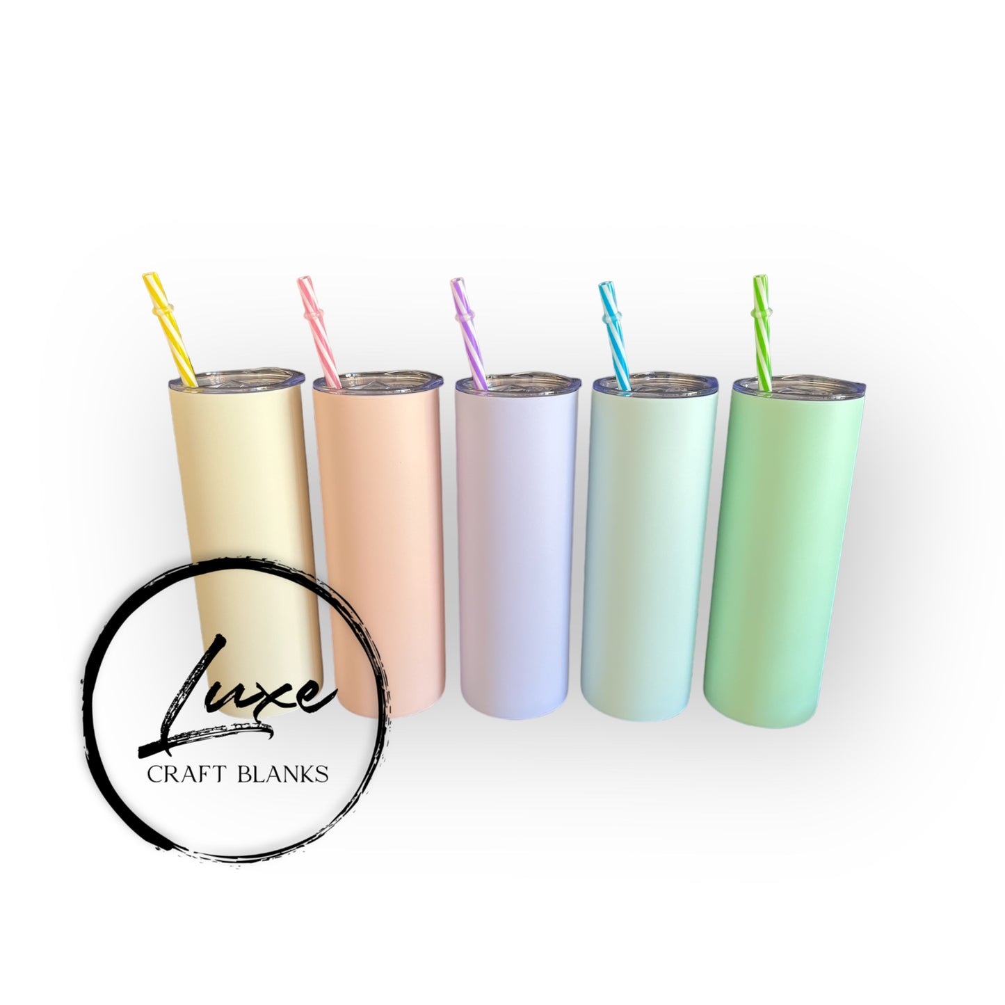Matte Colour Sublimation Tumblers