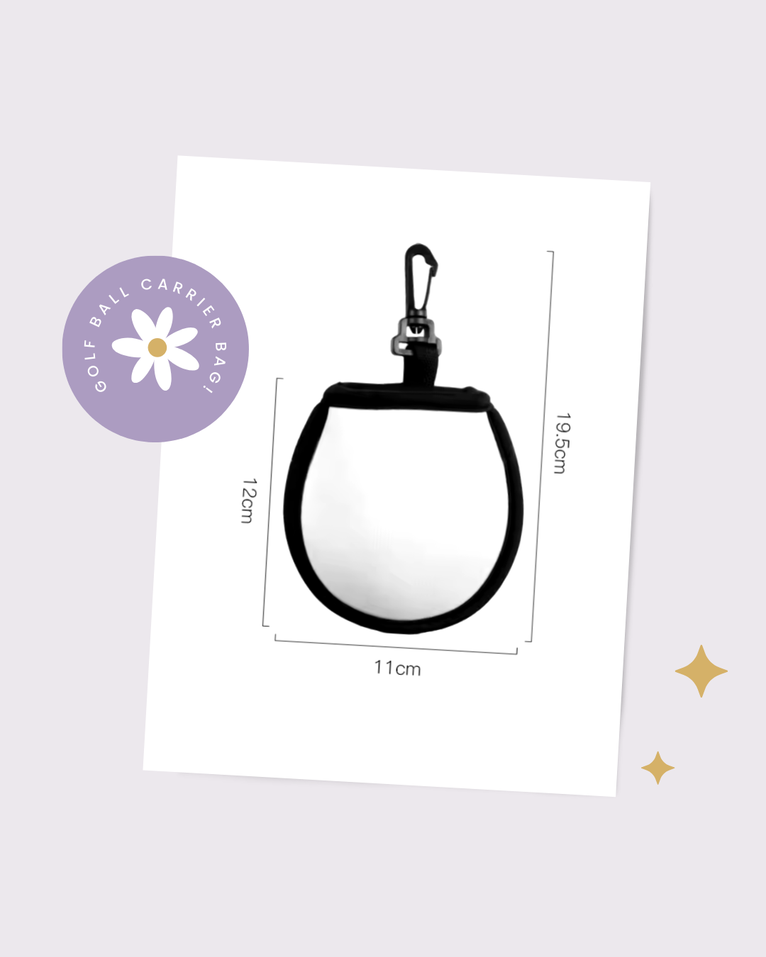 Golf Ball Carrier Bag