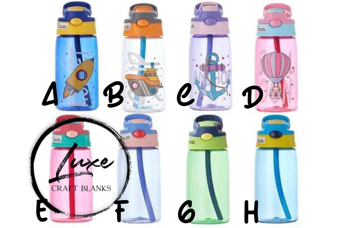 Plastic Flip-top Water Bottle