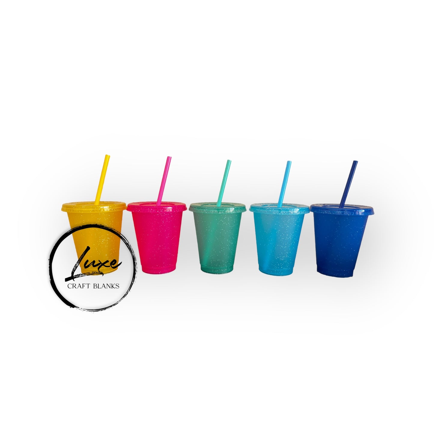 16oz Glitter Stadium Cup