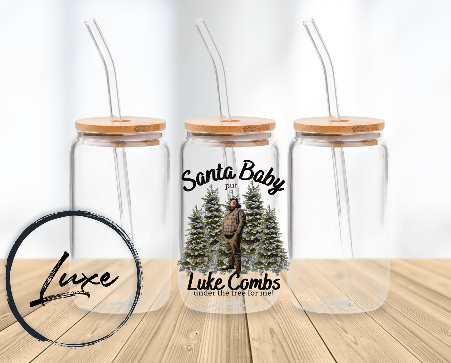 Santa Baby, Put Luke Under the Tree UV DTF