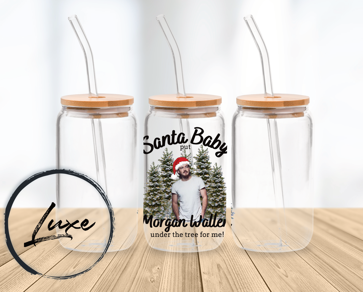 Santa Baby, Put Morgan Under the Tree UV DTF