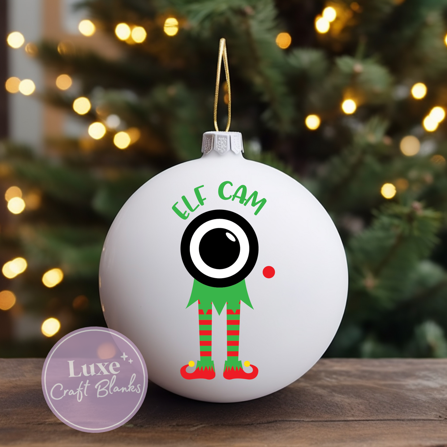 Santa Cam UV DTF Decals