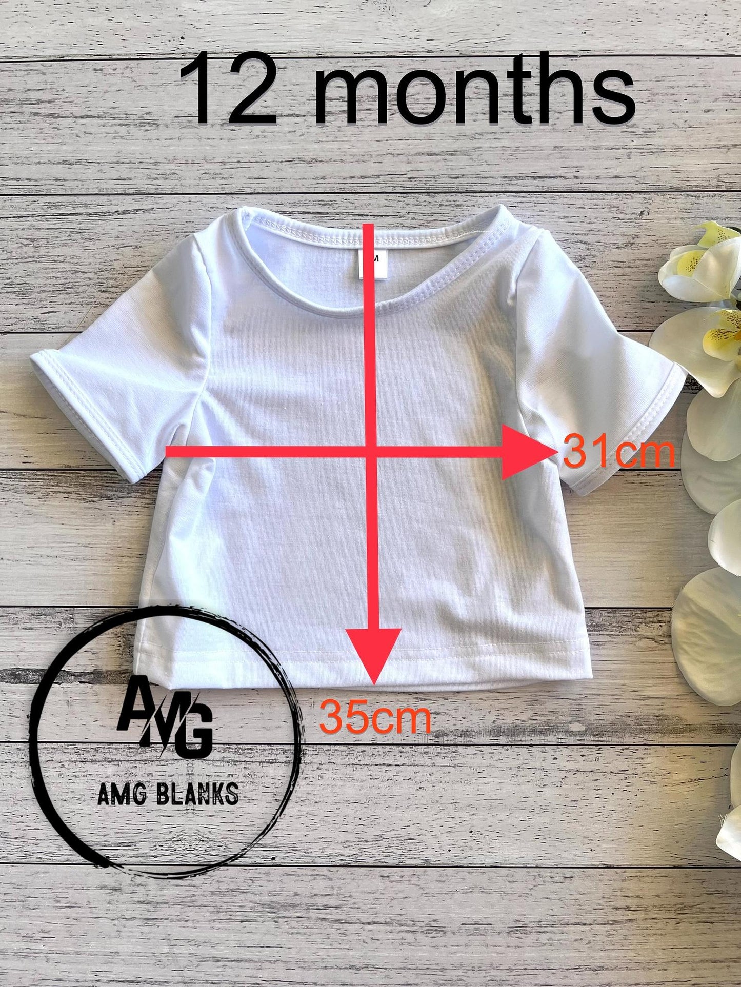 Sublimation Baby T-Shirts