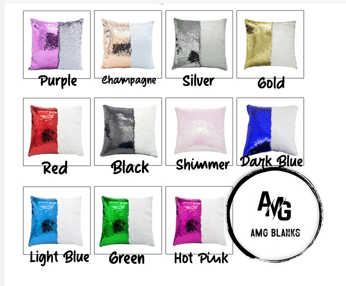 Sequin Cushion Covers
