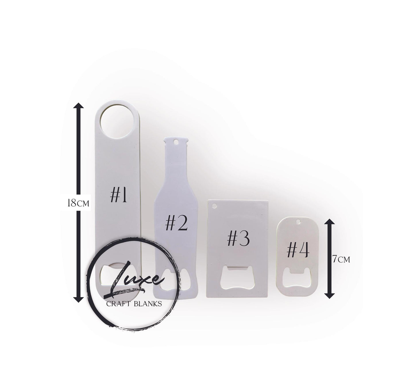 Sublimation Bottle Openers