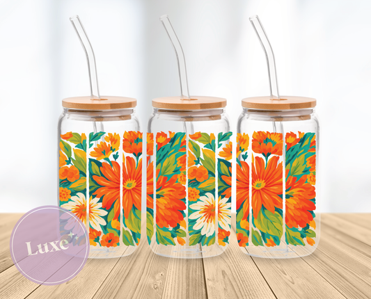 16oz Wrap #746 - Floral