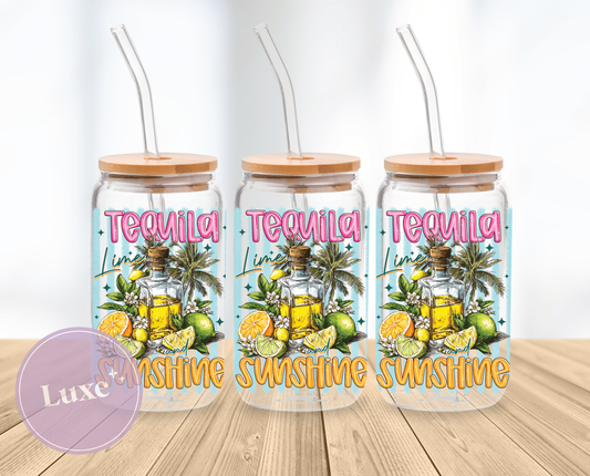 16oz Wrap #749 - Tequila, Lime and Sunshine