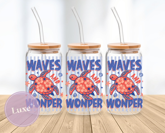 16oz Wrap #750 - Waves and Wonder