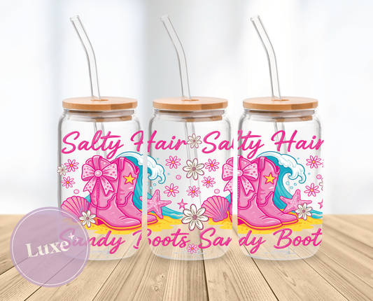 16oz Wrap #770 - Salty Hair, Sandy Boots