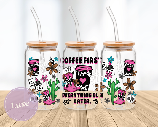 16oz Wrap #772 - Coffee First