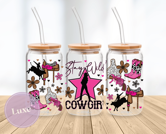 16oz Wrap #775 - Stay Wild Cowgirl