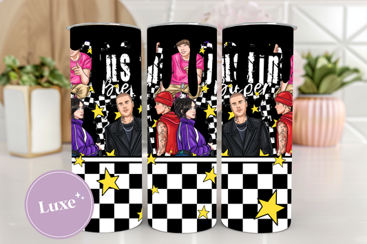 20oz Tumbler Print #304 - Justin Biebs