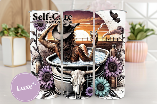 20oz Tumbler Print #309 - Self Care Is Not Selfish