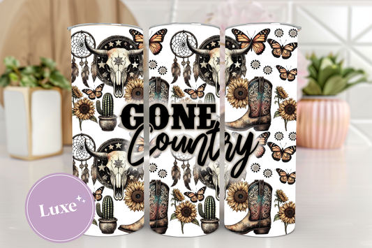 20oz Tumbler Print #316 - Gone Country