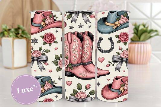 20oz Tumbler Print #324 - Boots