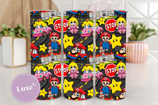 20oz Tumbler Print #337 - Mario