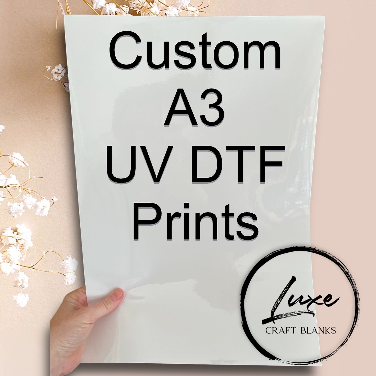 UV DTF Custom Prints (DIY)