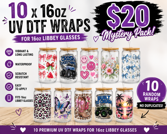 UV DTF Mystery Pack