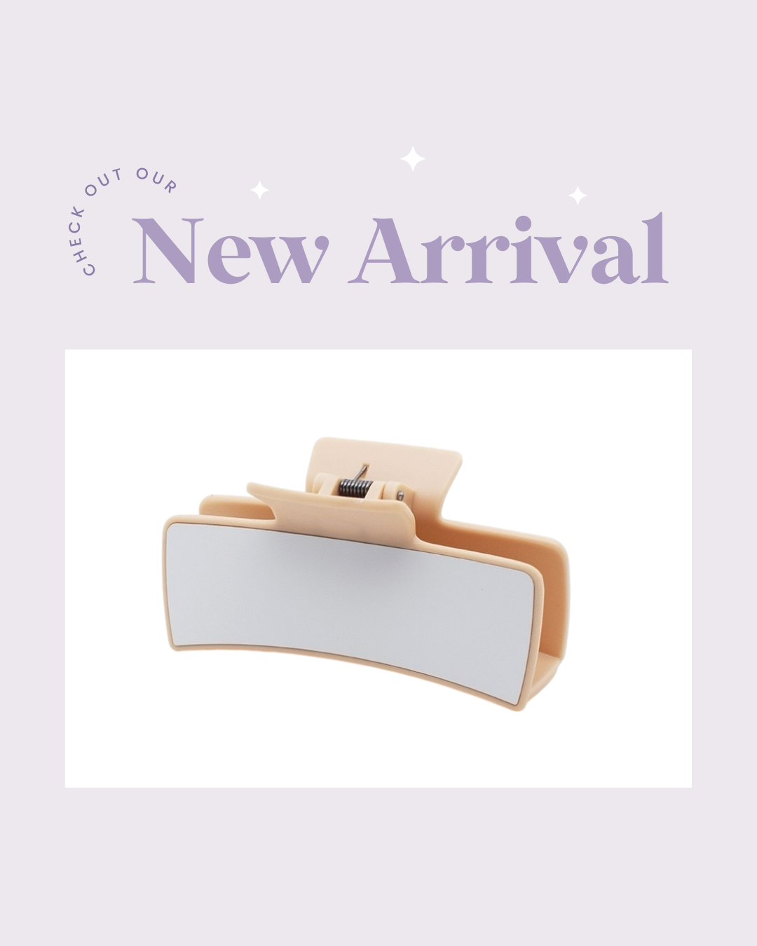 Sublimation Hair Clip