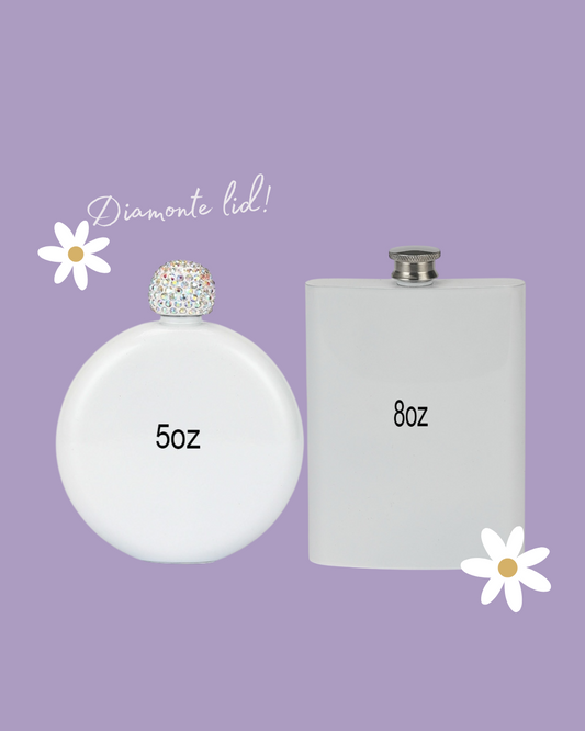 Sublimation Hip Flasks