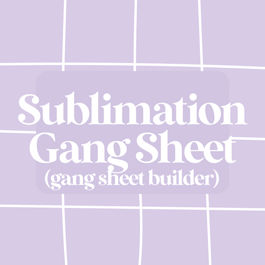Sublimation Custom Gang Sheet