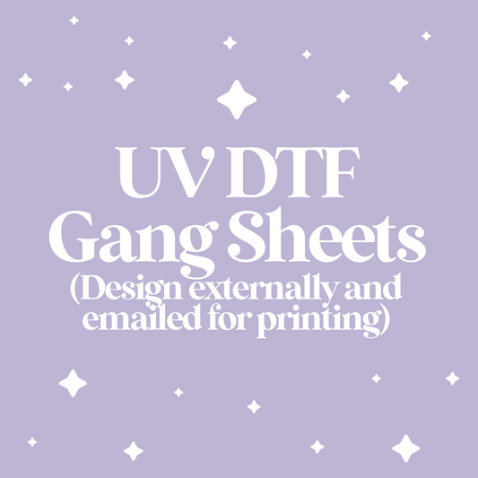 UV DTF Custom Prints (DIY)