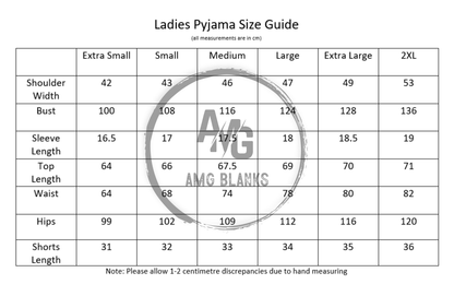 Satin Pyjama Sets - Adults