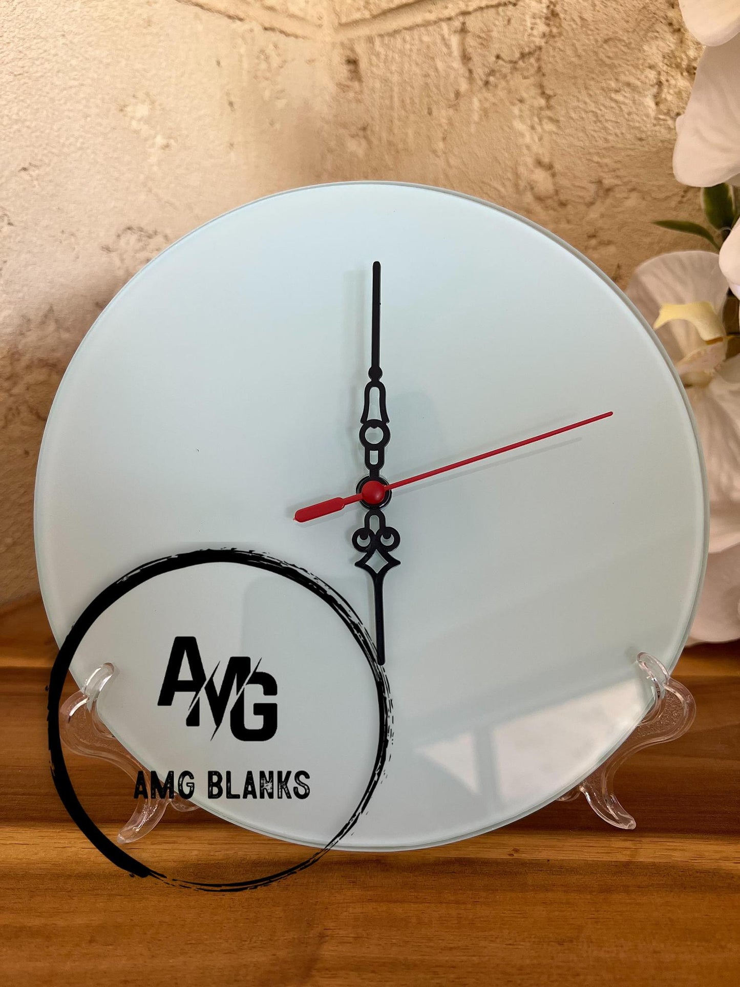 Sublimation Glass Clock