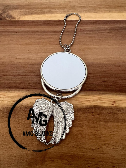 Sublimation Angel Wings Keychain