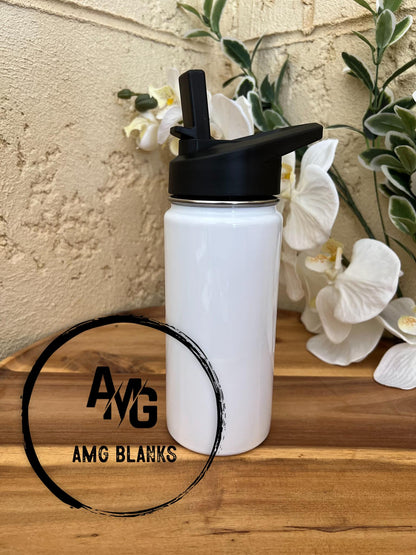 Sublimation Flip Top Water Bottle UV DTF ONLY