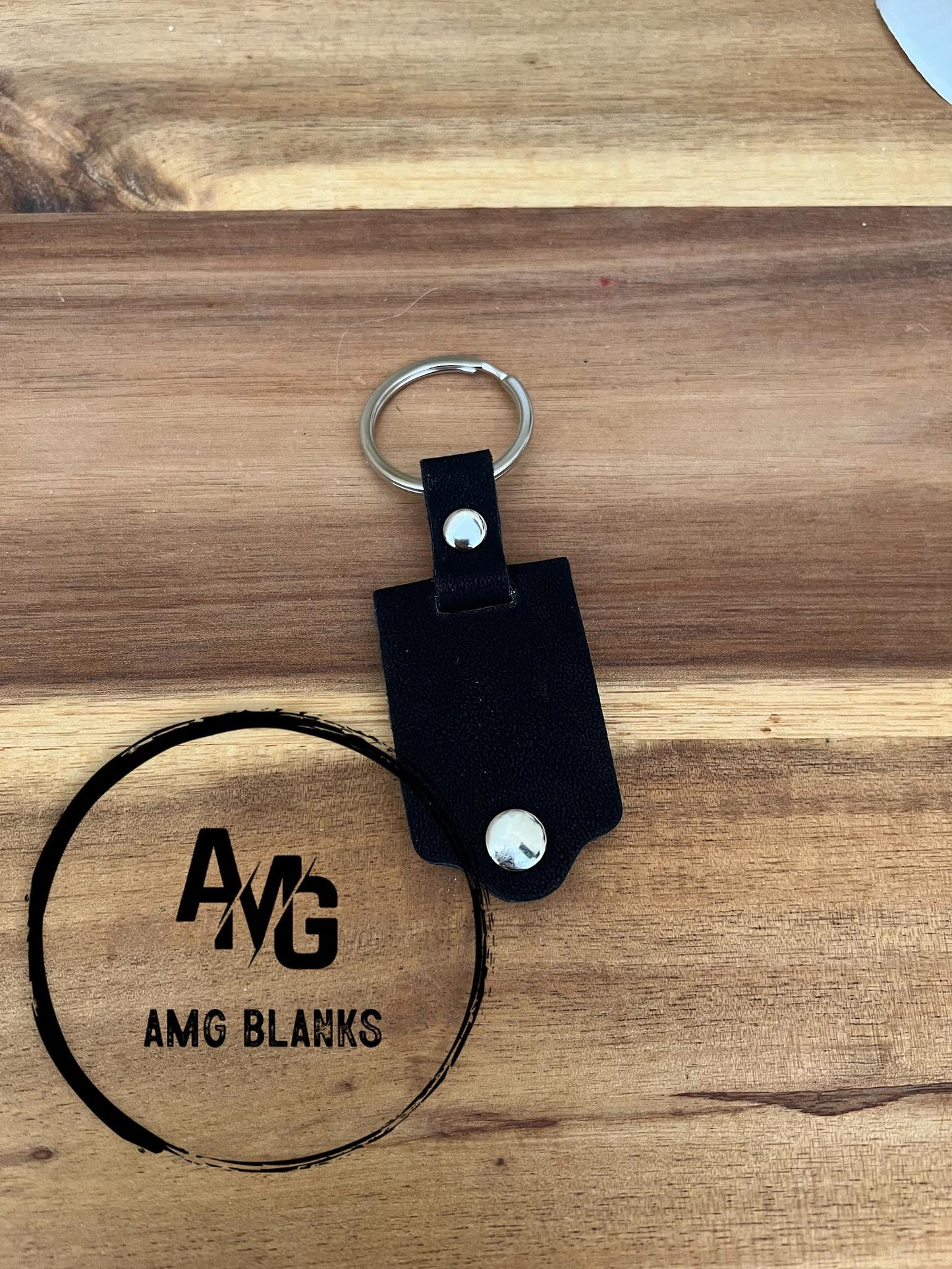 Leather Photo Keyring