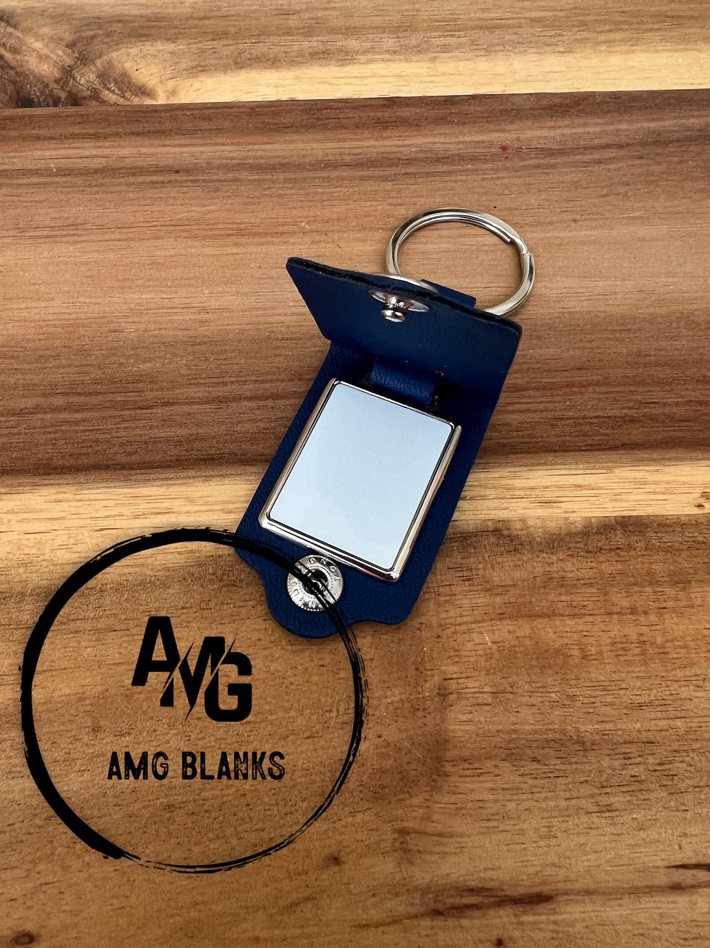 Leather Photo Keyring
