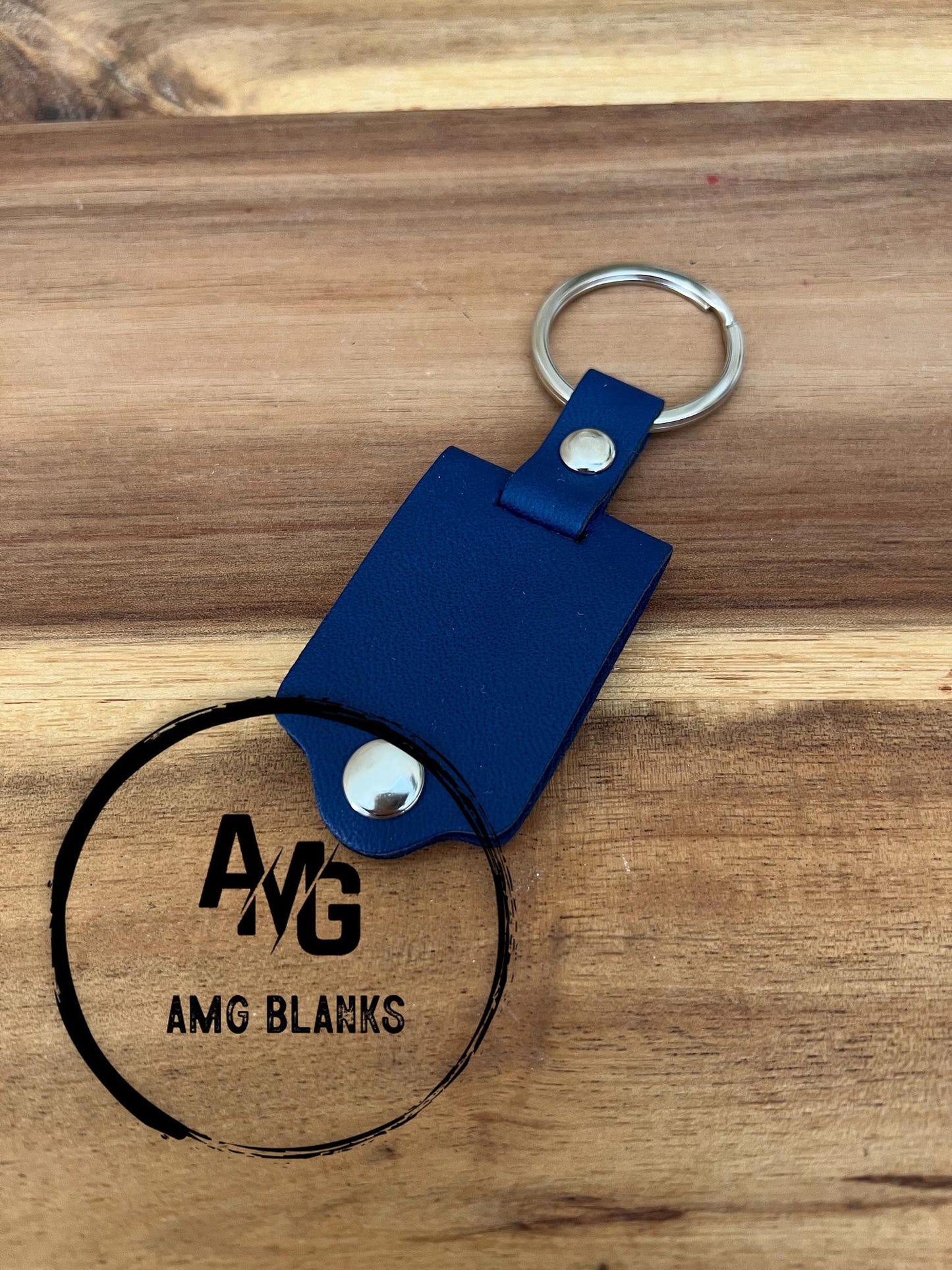 Leather Photo Keyring