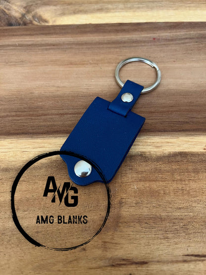 Leather Photo Keyring