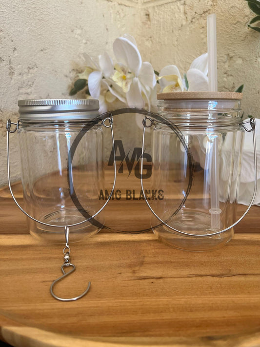 11oz Dual Purpose Glass Jar