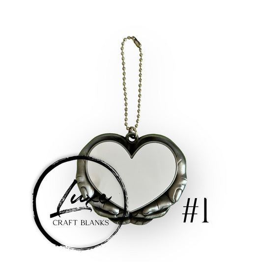 Heart in Hands Charms